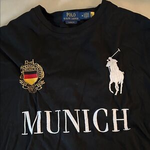 Polo Ralph Lauren Black Munich T-Shirt